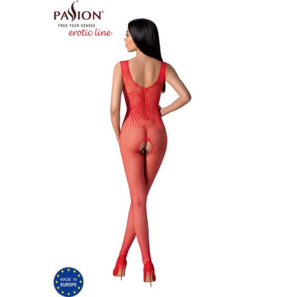 PASSION - BS098 RED BODYSTOCKING ONE SIZE 4